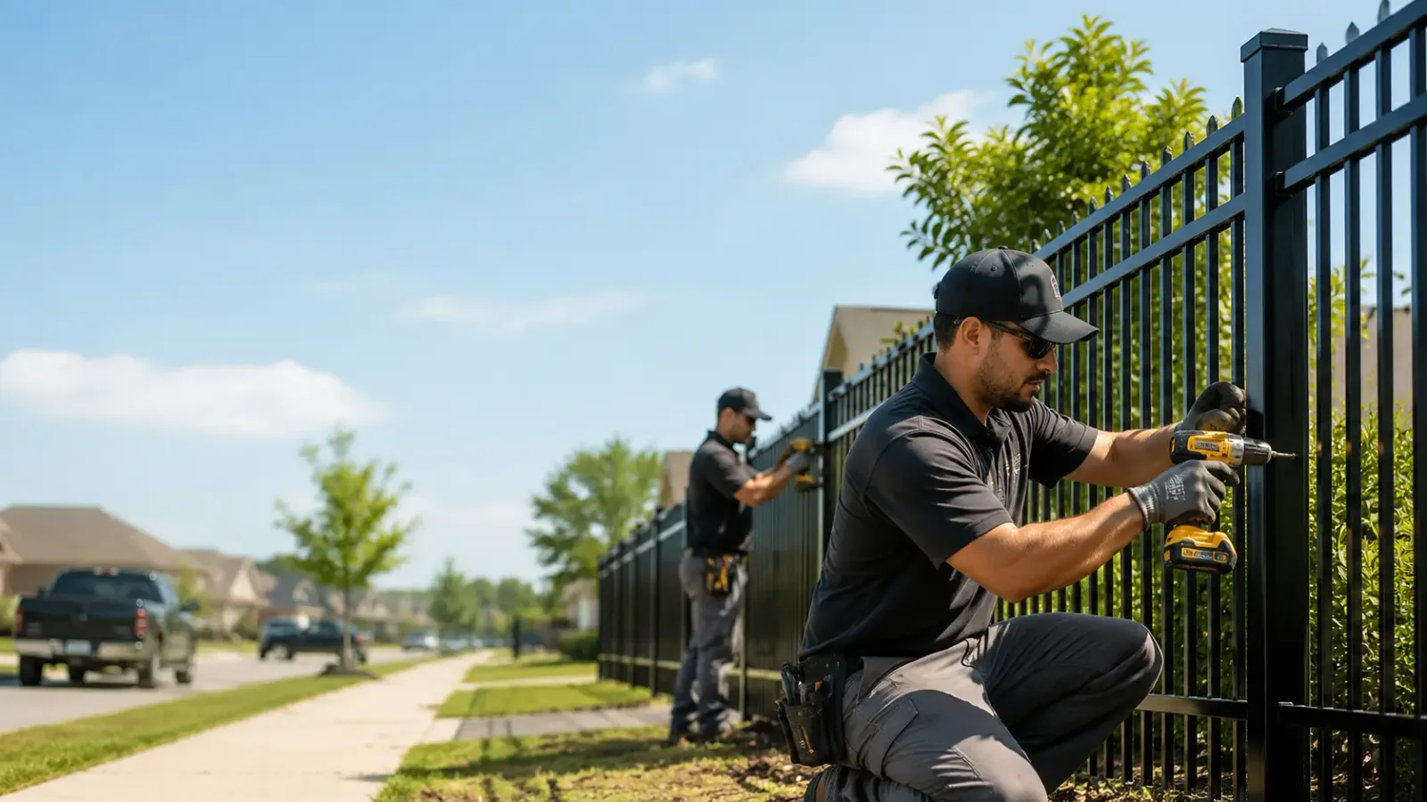 Metal Fence Installation in Amston, CT